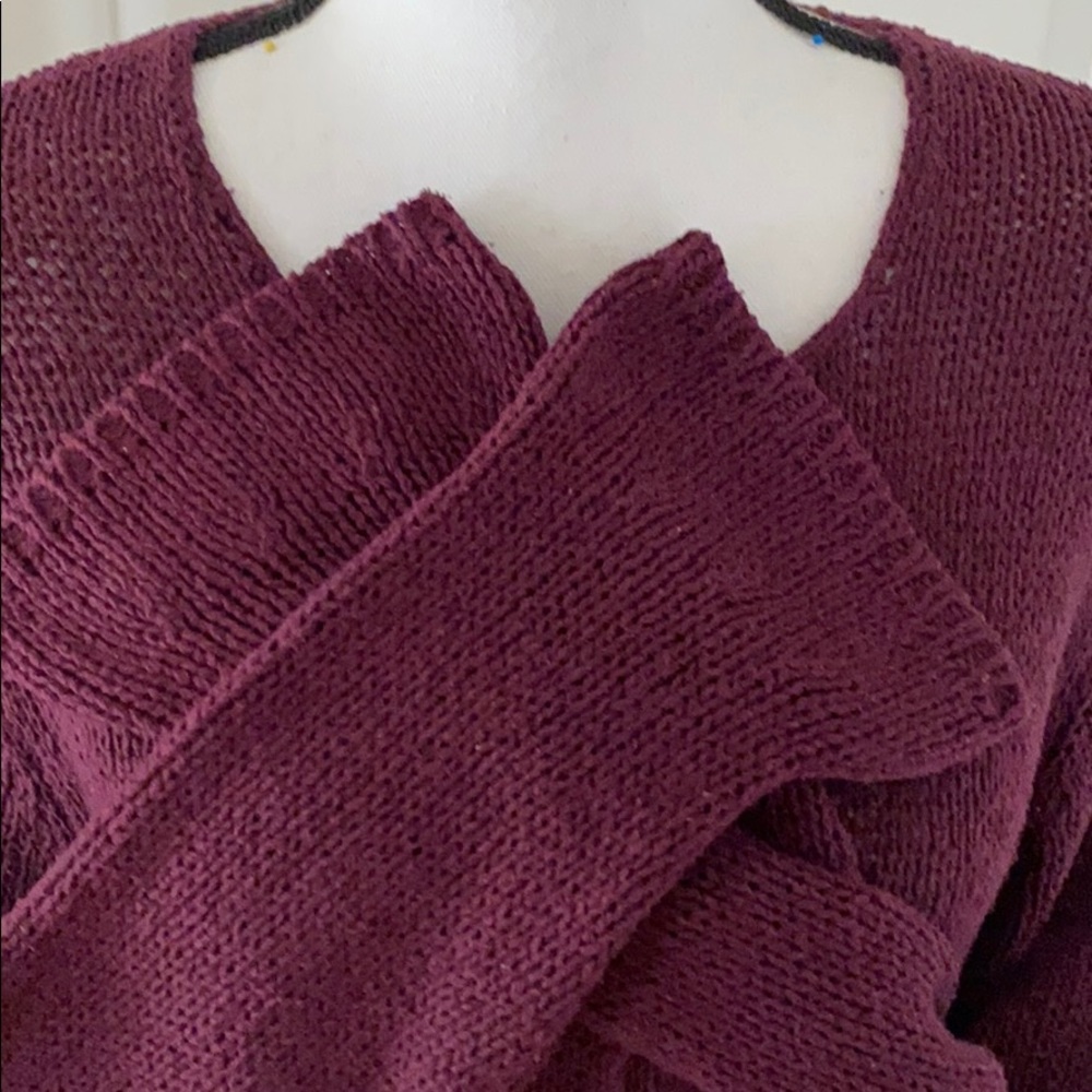05:11 - J.Jill Silk & Cotton 1/2 button down Cardigan - Picture 9 of 11